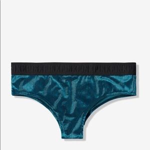 PINK Velvet Ribbed Cheekster